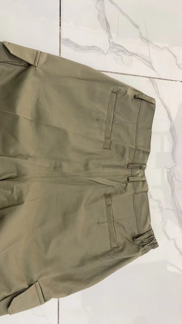 High-quality cotton six-pocket work pants