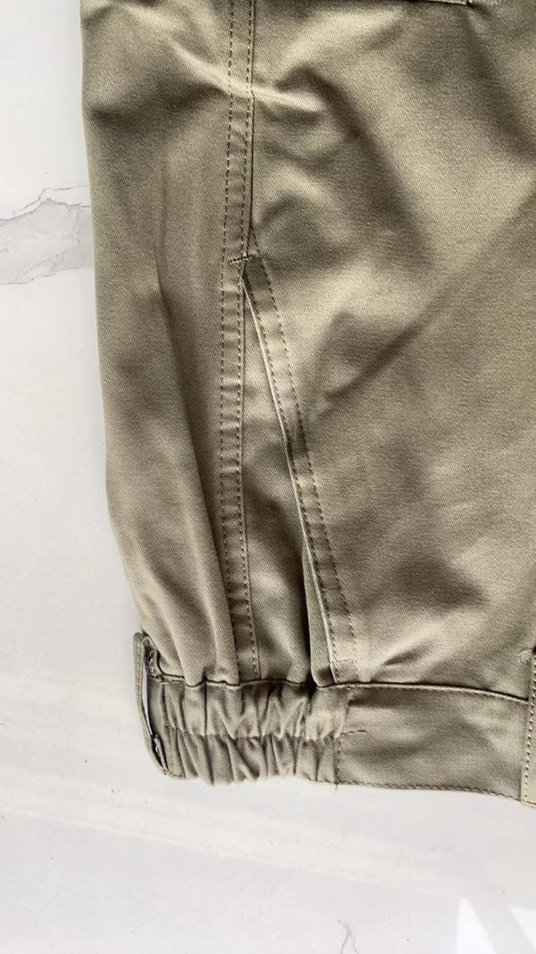 High-quality cotton six-pocket work pants