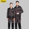 Mechanic lumberjack work clothes suit multi-pocket auto mechanic uniform
