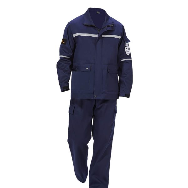 High visibility Flame Retardant Antistatic Protective Clothing