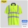 Quick-drying breathable high-visibility long and short-sleeved POLO shirts