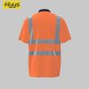 Quick-drying breathable high-visibility long and short-sleeved POLO shirts