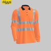 Summer quick-drying long-sleeved high-visibility lapel POLO shirt