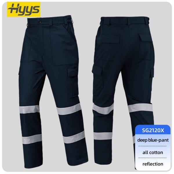 Quick-drying Long-sleeved High-visibility Solid Color Lapel POLO Shirt Suit