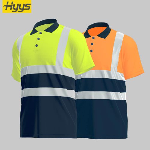 Summer High-visibility Safety Polo Shirt