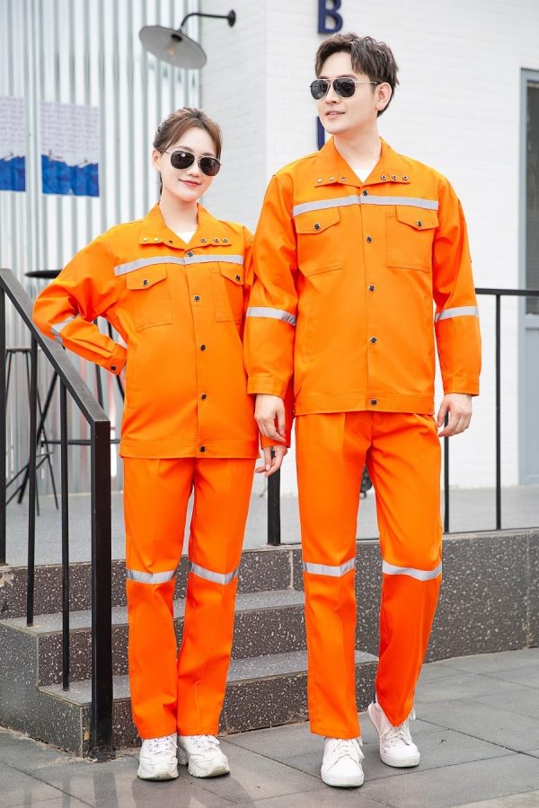 Cotton High Visibility Flame Retardant Antistatic Protective Clothing