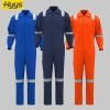 Cotton anti-static flame-retardant coveralls