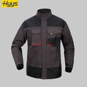 Multi pocket Oxford cloth reinforced workwear jacket