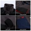Mechanic lumberjack work clothes suit multi-pocket auto mechanic uniform