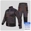 Mechanic lumberjack work clothes suit multi-pocket auto mechanic uniform