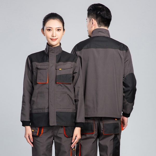 Mechanic lumberjack work clothes suit multi-pocket auto mechanic uniform