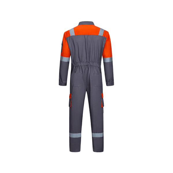 Polyester-cotton High-visibility Coveralls