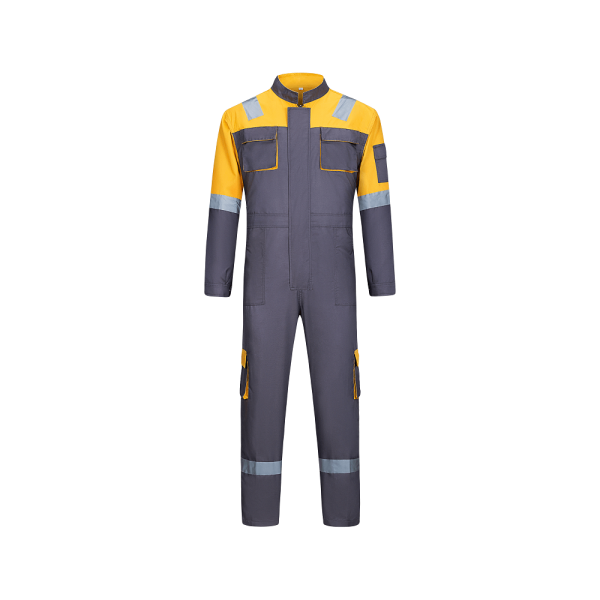 Polyester-cotton High-visibility Coveralls