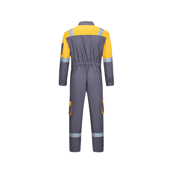 Polyester-cotton High-visibility Coveralls