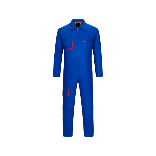 Polyester-cotton coveralls