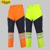 Winter high-visibility waterproof cold-proof fleece work clothes suit