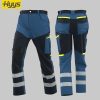 China Spring and Autumn Anti-Rip Work Clothes Men's Wear-Resistant Miner Construction Worker Uniforms Printing Customized