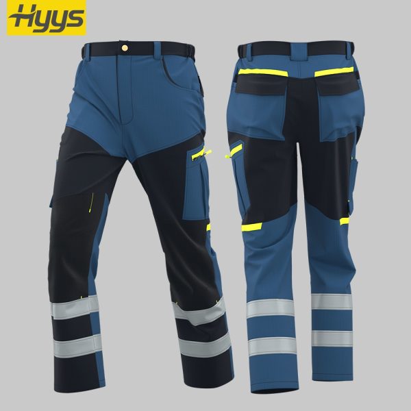 China Spring and Autumn Anti-Rip Work Clothes Men's Wear-Resistant Miner Construction Worker Uniforms Printing Customized
