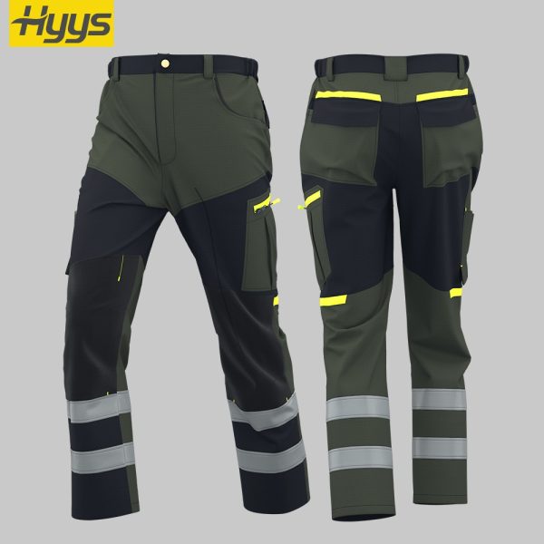 China Spring and Autumn Anti-Rip Work Clothes Men's Wear-Resistant Miner Construction Worker Uniforms Printing Customized