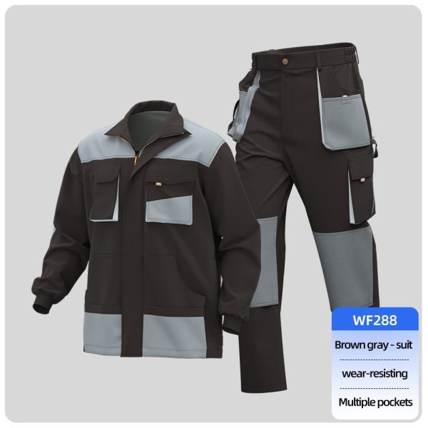 Multi-pocket wear-resistant work clothing manufacturers wholesale