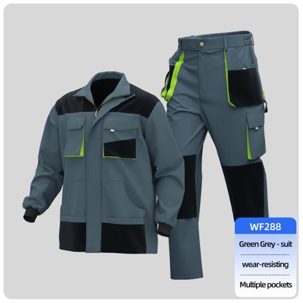 Multi-pocket wear-resistant work clothing manufacturers wholesale