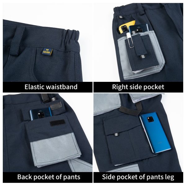 Multi-pocket wear-resistant work clothing manufacturers wholesale