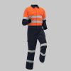 Spring Autumn Pure Cotton High-visibility Coveralls