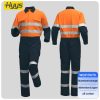Summer thin cotton high-visibility coveralls