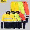 Anti-static High-Visibility Work Clothes Suit