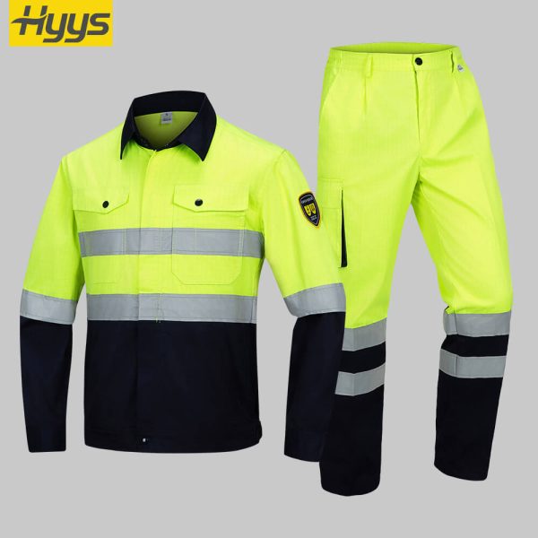 Anti-static High-Visibility Work Clothes Suit
