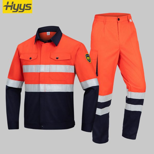 Anti-static High-Visibility Work Clothes Suit
