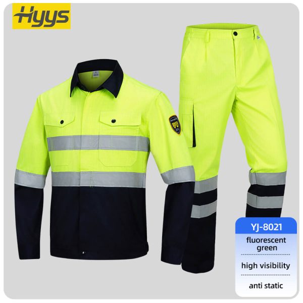Anti-static High-Visibility Work Clothes Suit